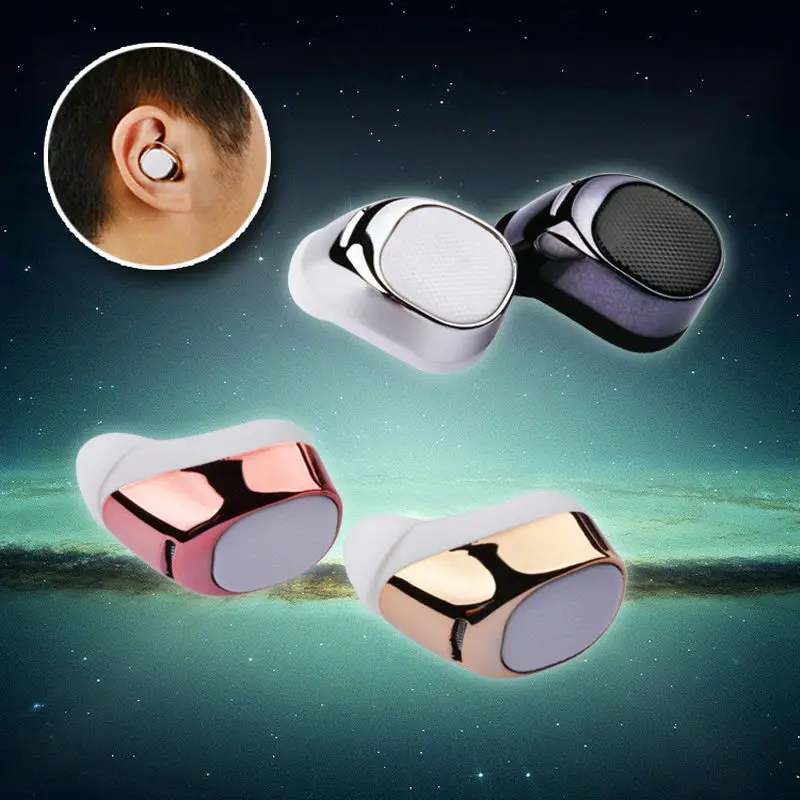 Портативный мини скрытая невидимая Беспроводная bluetooth гарнитура в ухо микро