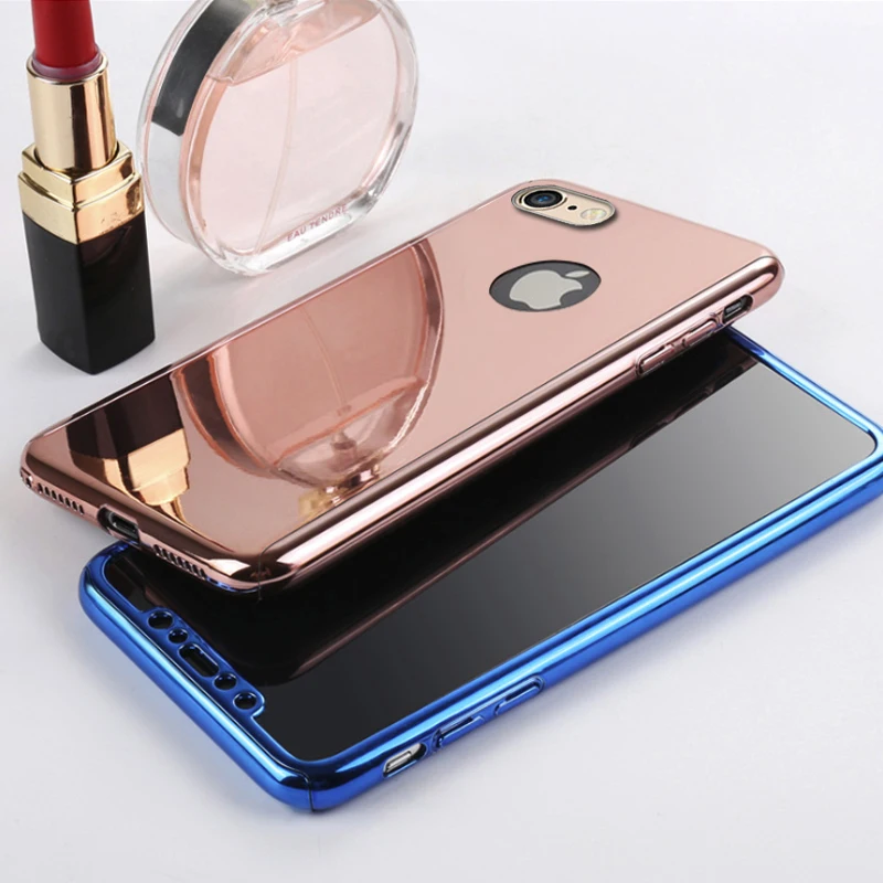 I Coque чехол для Apple IPhone 6 6S plus iphone6 6plus телефон на зеркале 360 защитная задняя крышка с