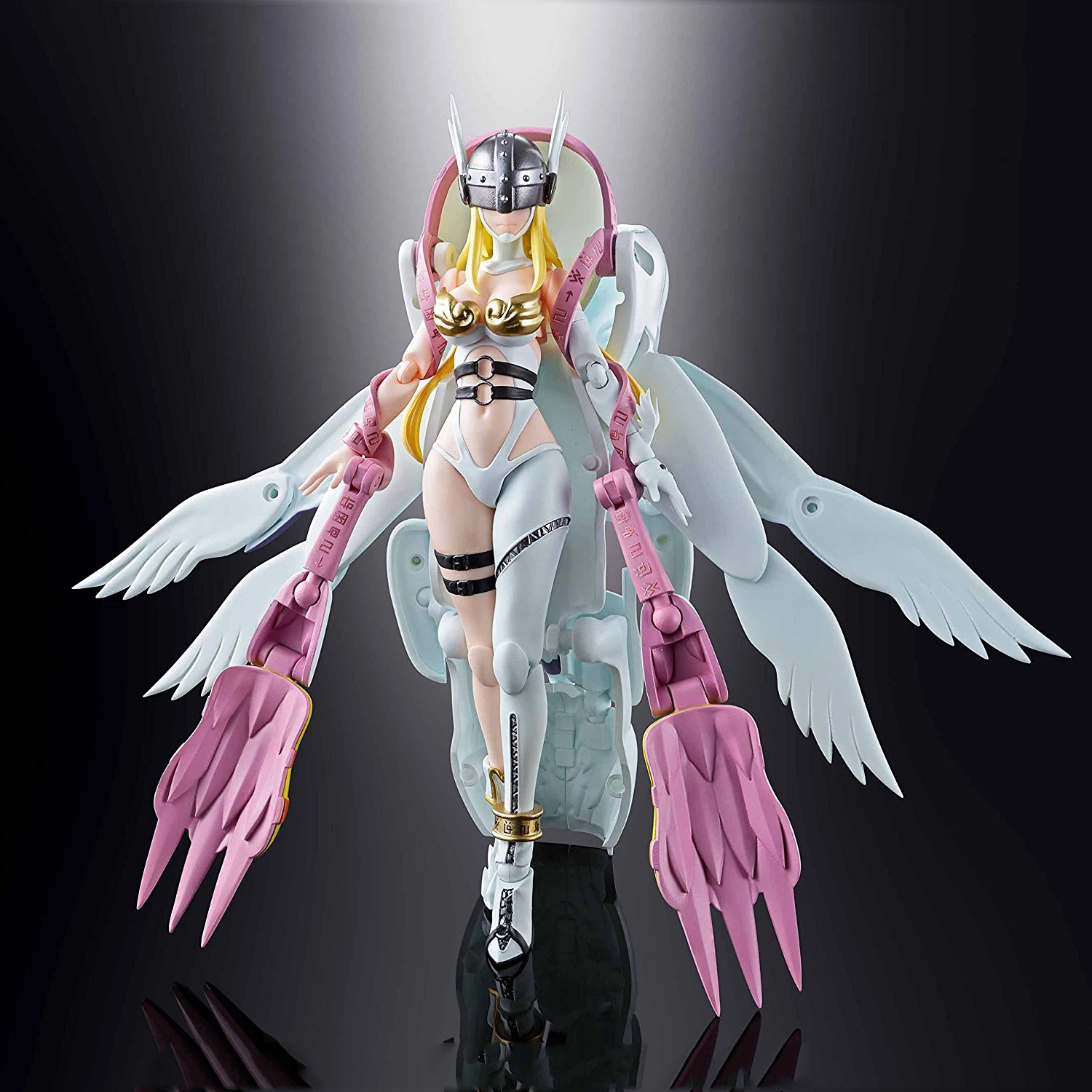 Оригинальная фигурка BANDAI Digimon monster Tailmon Hyperevolution Angewomon модификация деформируемая