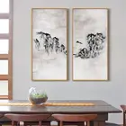 YongHe домашний декоративный аэрозольный краскопульт с черными чернилами пейзаж печать композиция плакат Настенные картинки для украшения гостиной