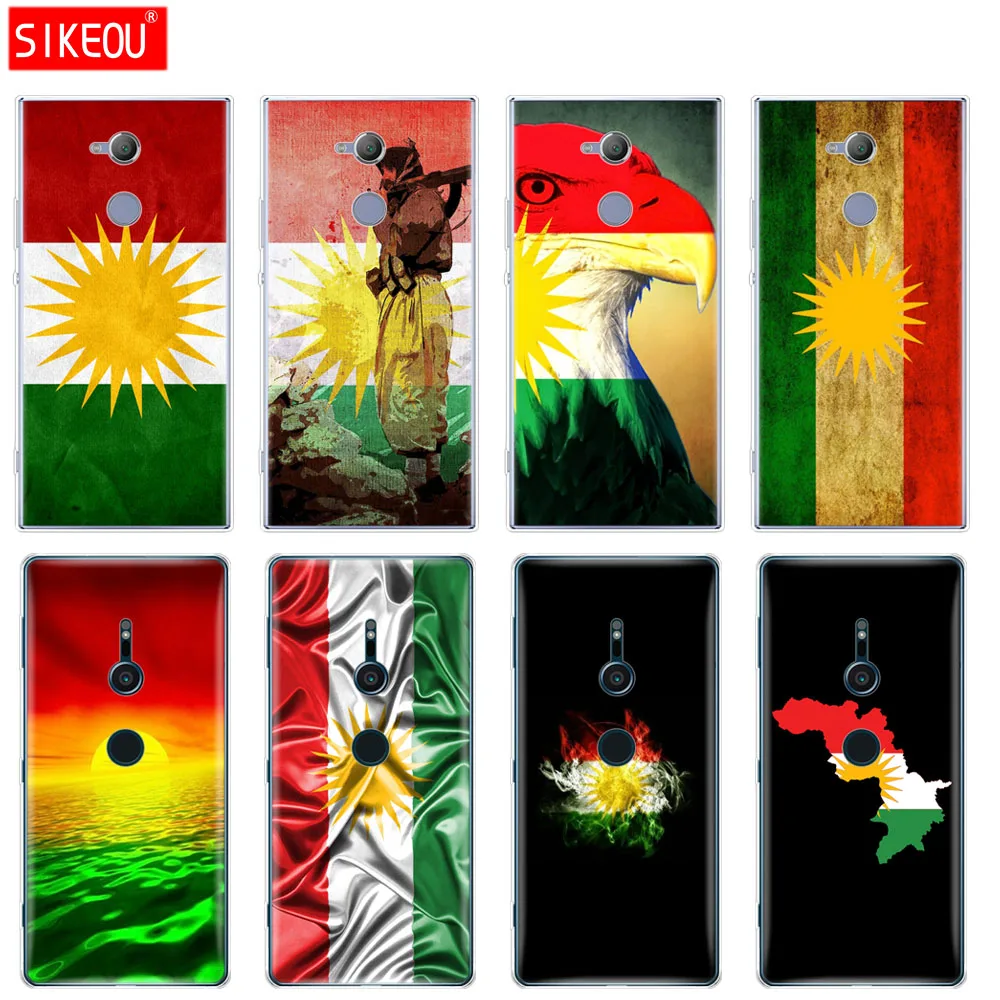 Силиконовый чехол для телефона sony xperia XA1 XA2 ULTRA PLUS L1 L2 XZ1 XZ2 compact XZ PREMIUM kurdistan Curdistan