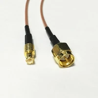 new modem coaxial cable sma male plug connector switch mcx male plug connector rg178 cable 15cm 6 adapter rf pigtail