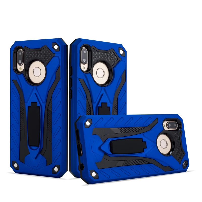 Мягкий силиконовый + ПК Жесткий бронированный противоударный чехол Железный