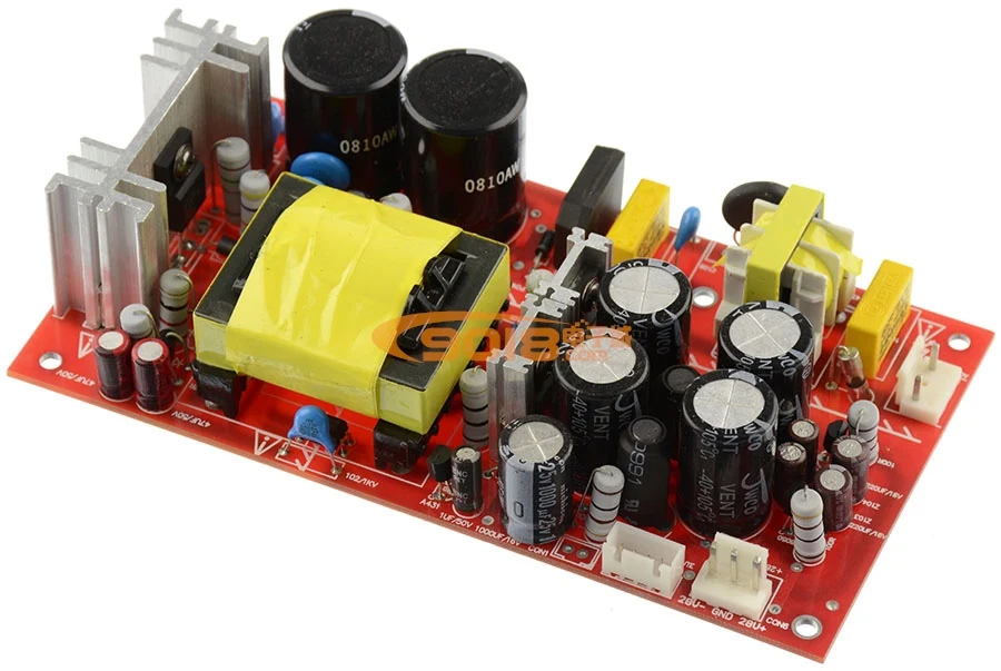 G 037 Dc25v/4a * 2 + dc15v/50ma 200w цифровой усилитель переключения Питание доска с 3 зубцами