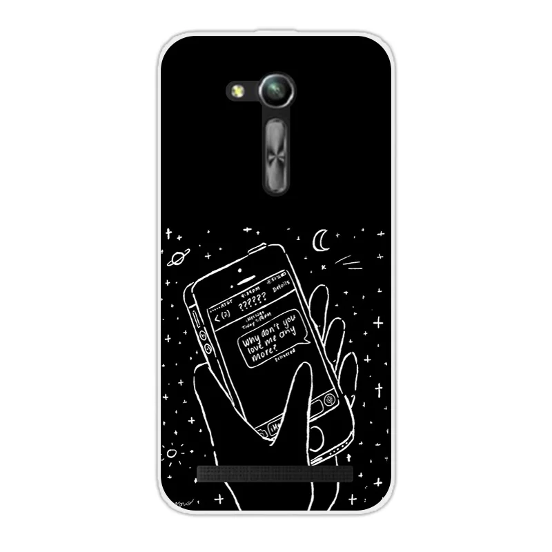 Для Asus Zenfone Go ZB452KG задняя крышка чехол для мобильного телефона Мягкий ТПУ