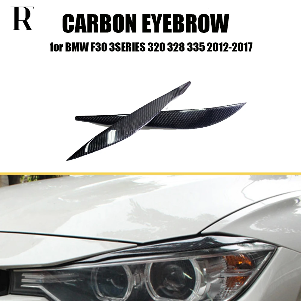 Стильная передняя лампа из углеродного волокна для BMW F30 F31 316 318 320 328 330 340 12 19|bmw