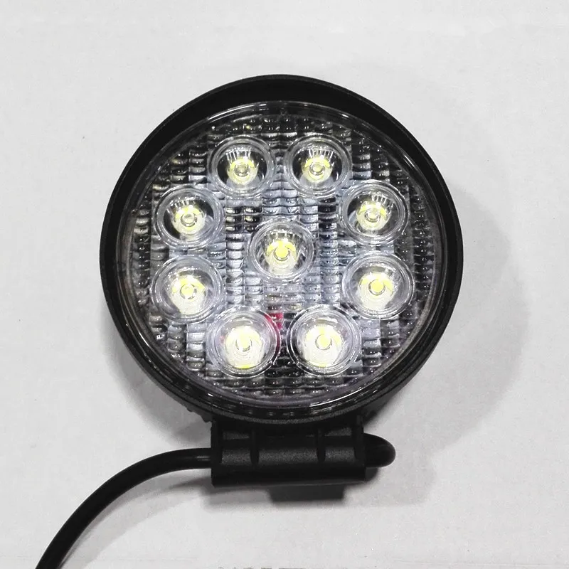 

40pc/Lot 27W LED Work Light, available with round shape and square shape, flood light and spot light