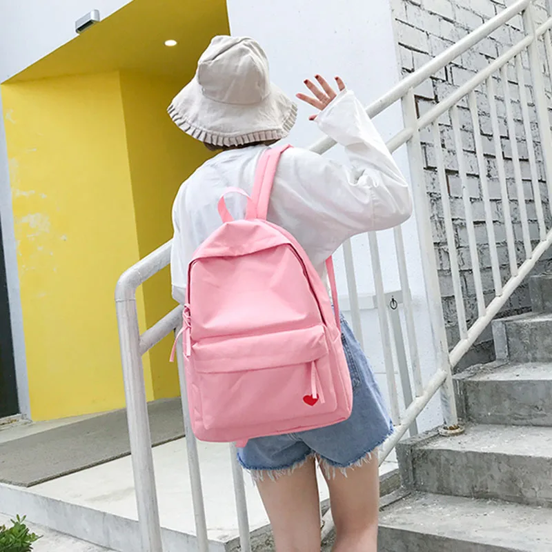 2019 Модный женский рюкзак рюкзаки для отдыха и путешествий девочек хаки розовый