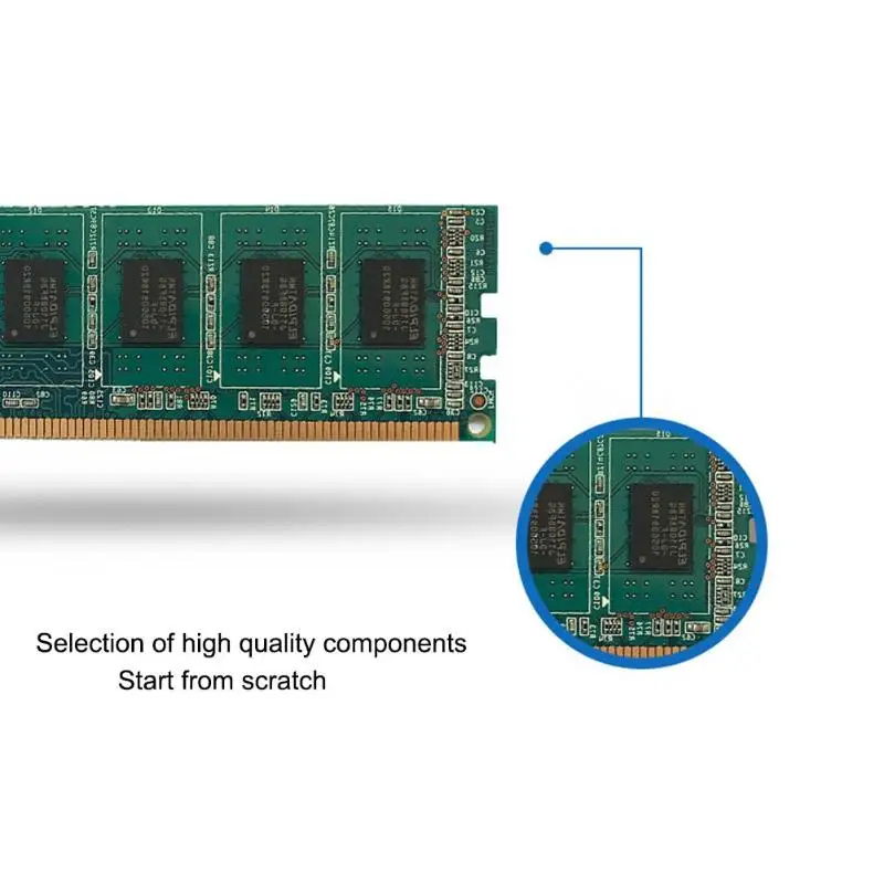 Vaseky DDR3 2 Гб 1333 МГц банк памяти Поддержка двухканальный для компьютера Настольный ПК совместим с материнскими платами Intel/AMD