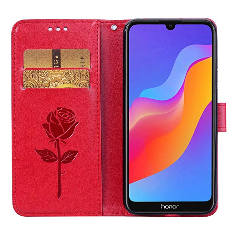 Кожаный чехол для Huawei чехол-книжка с бумажником из материала под кожу Y 6 Y6 Prime 2019 |