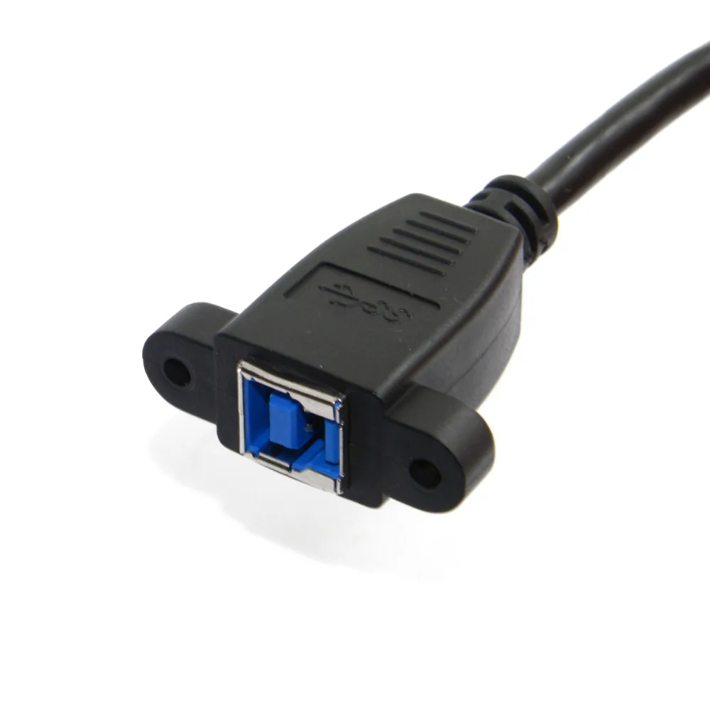 Chenyang супер Скорость USB 3 0 задней панели крепление B Женский на обоих концах для