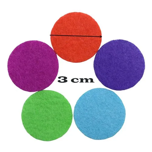 3cm Wafer 200 шт ручное шерстяное валяние цветы сделай сам набор для рукоделия войлок иглы для валяния швейная одежда Рождественский кулон домашний декор войлочные цветы - Цвет: 3cm Wafer