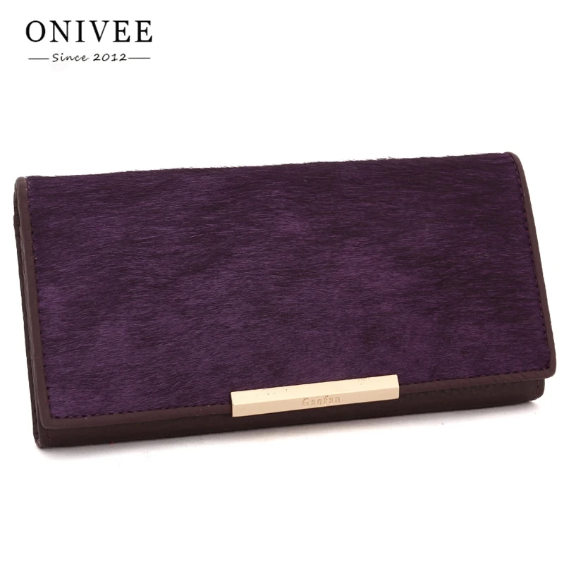 ONIVEE 2018 брендовые мягкие кашелек женский кожаные длинные Для женщин кошелек Hasp