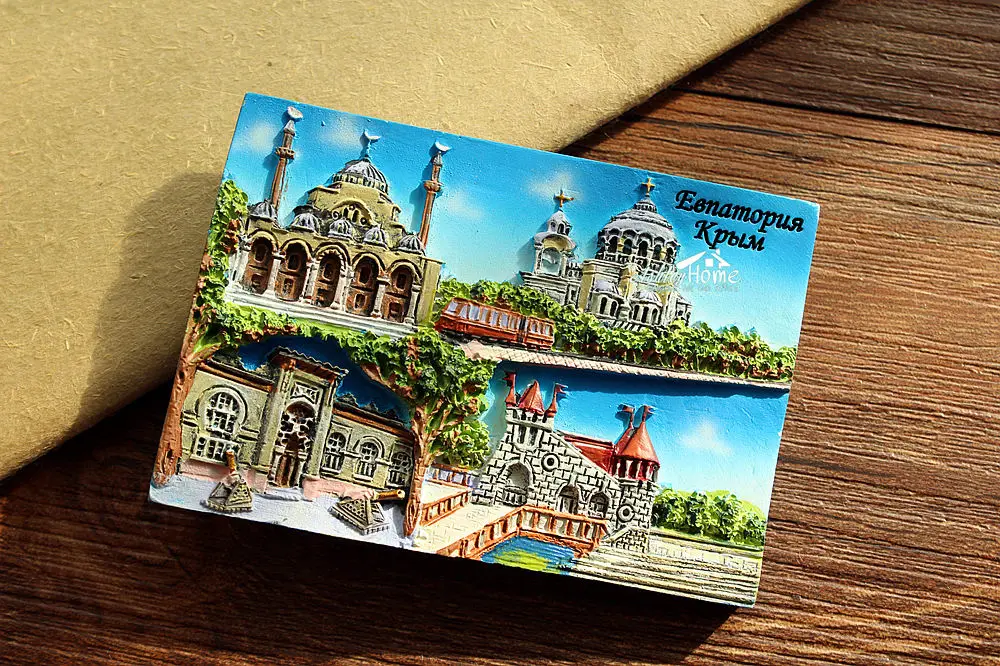 Крым туристические Путешествия Сувенир 3D Смолы Декоративный магнит для