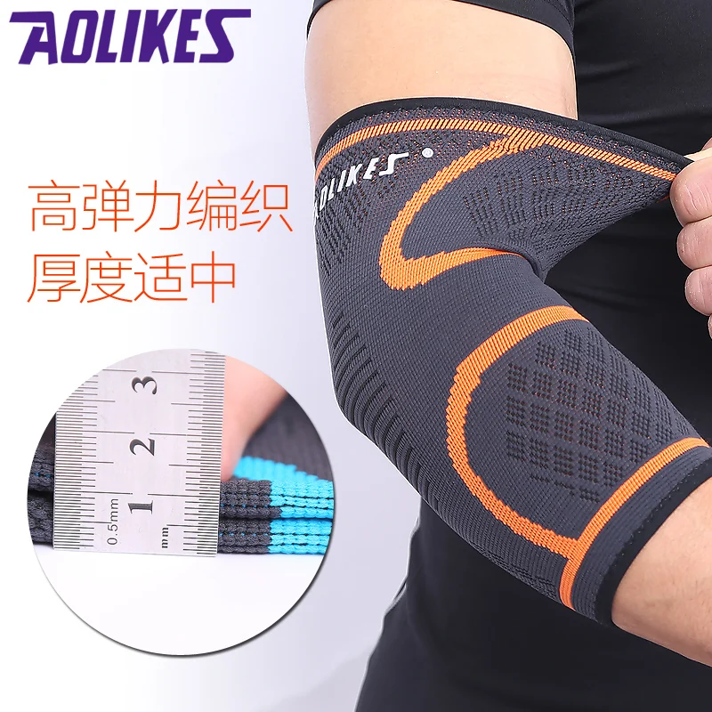 Наколенник aolieks эластичный нейлоновый для фитнеса бега велоспорта|padded sleeve|compression
