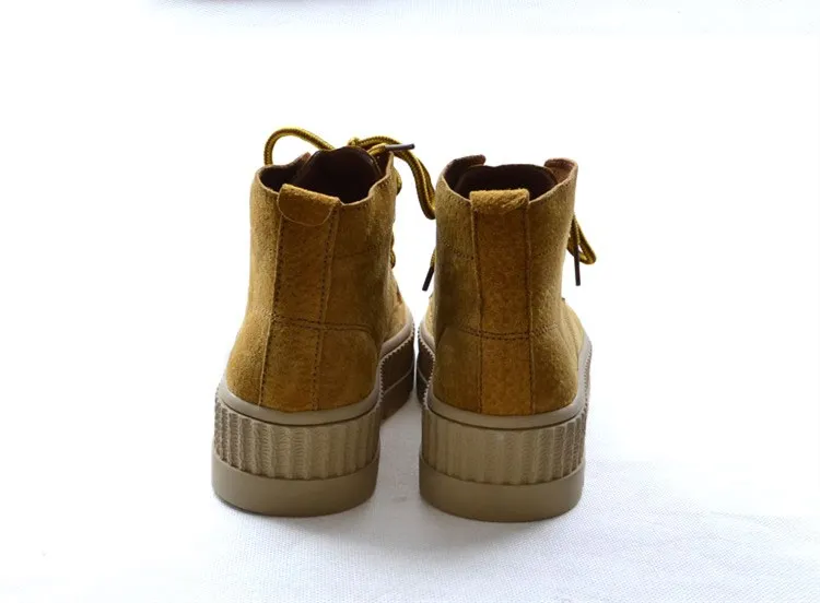 

Careaymade-New coming comfortable flat shoes platform shoes,the retro art mori girl Flats shoes,pure handmade boots,2 colors