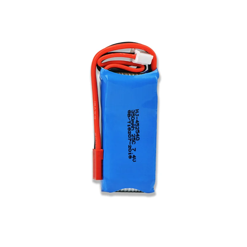 Высококачественная Lipo батарея для дрона MJX X401H X402H 7 4 В 350 мАч 25C 2S|Детали и