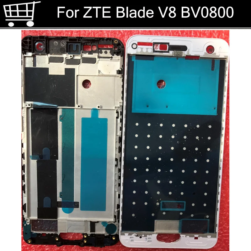 

Оригинальный ЖК-держатель для экрана передняя рамка для ZTE Blade V8 BV0800 корпус средняя рамка без кнопки громкости питания