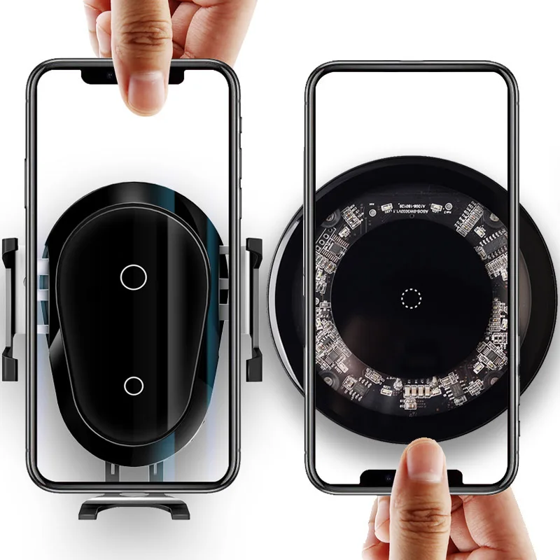 VEEAII 10 Вт Qi Sans Fil зарядное устройство для iPhone X 8 быстрое автомобильное беспроводное