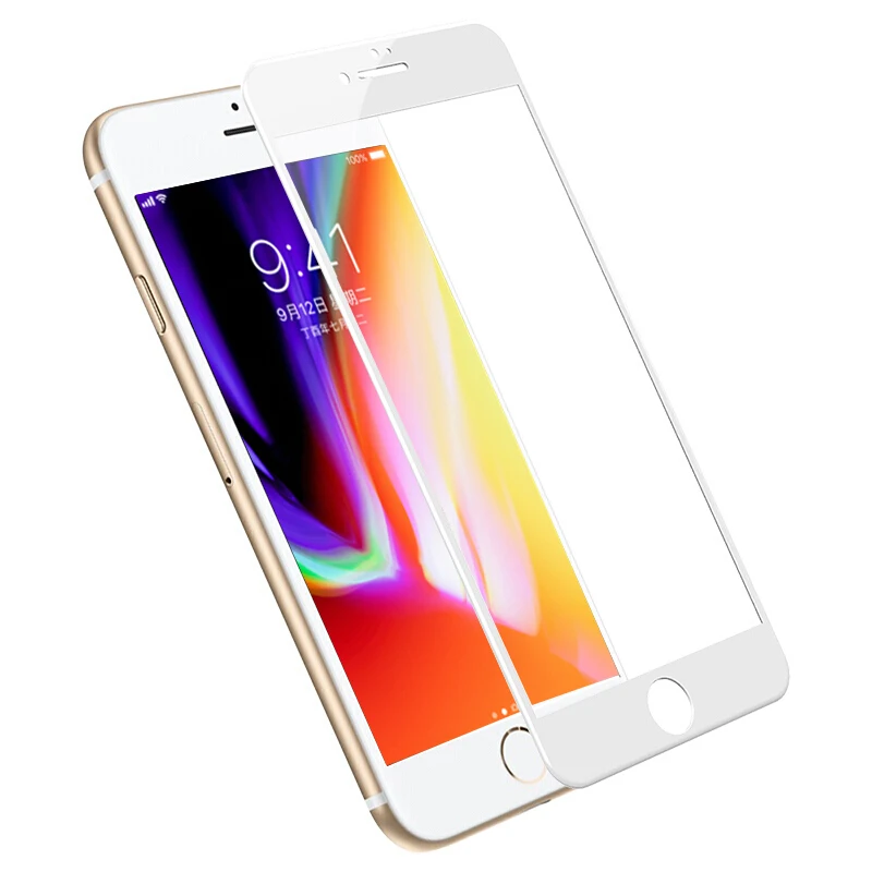 Закаленное 3d-стекло для iphone X Xs Xr xs max защитная пленка из углеродного волокна