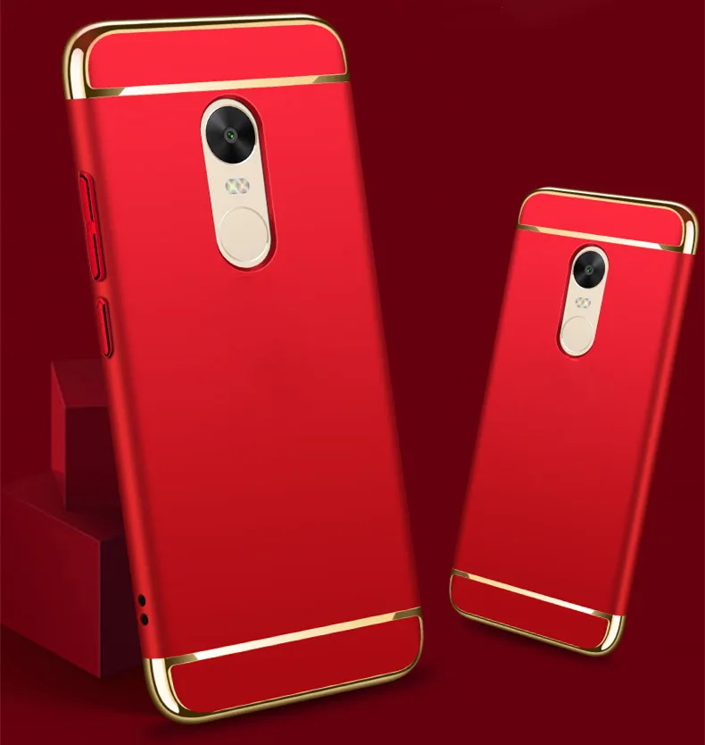 Оригинальные чехлы для Xiaomi Redmi 5 Plus чехол 3 в 1 защитный жесткий Гибридный из