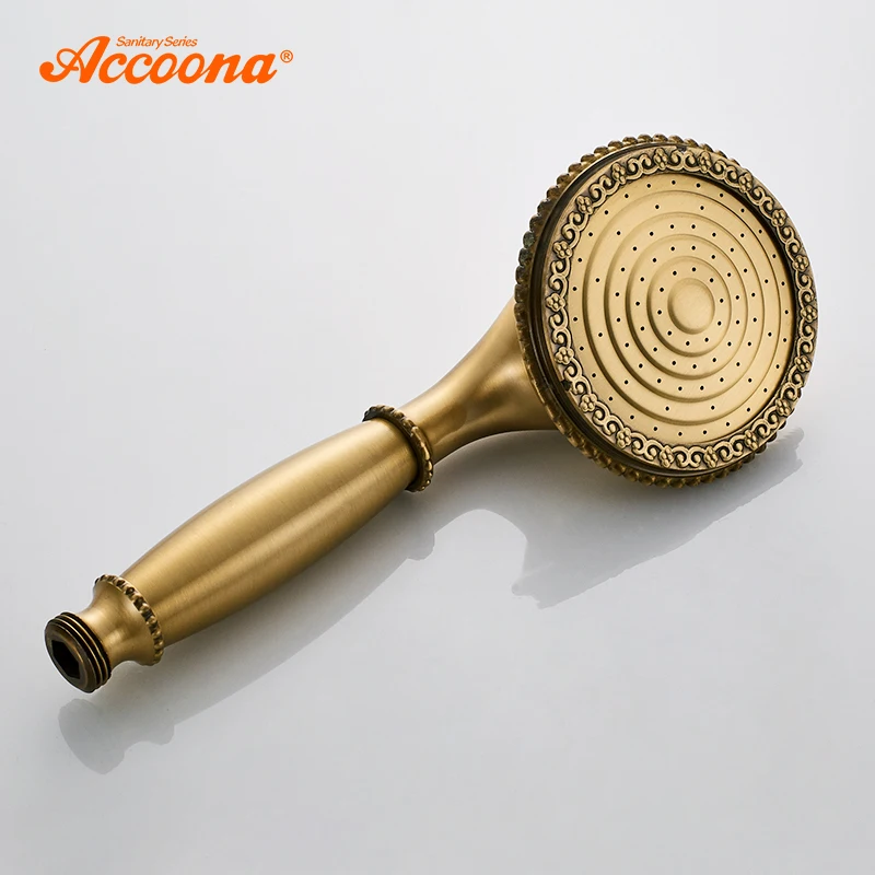 Набор латунных смесителей для душа Accoona дождевая насадка товарная полка кран с