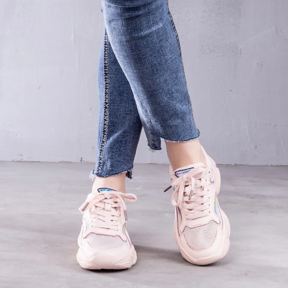 Женская обувь из натуральной коровьей кожи с натуральным лицевым покрытием