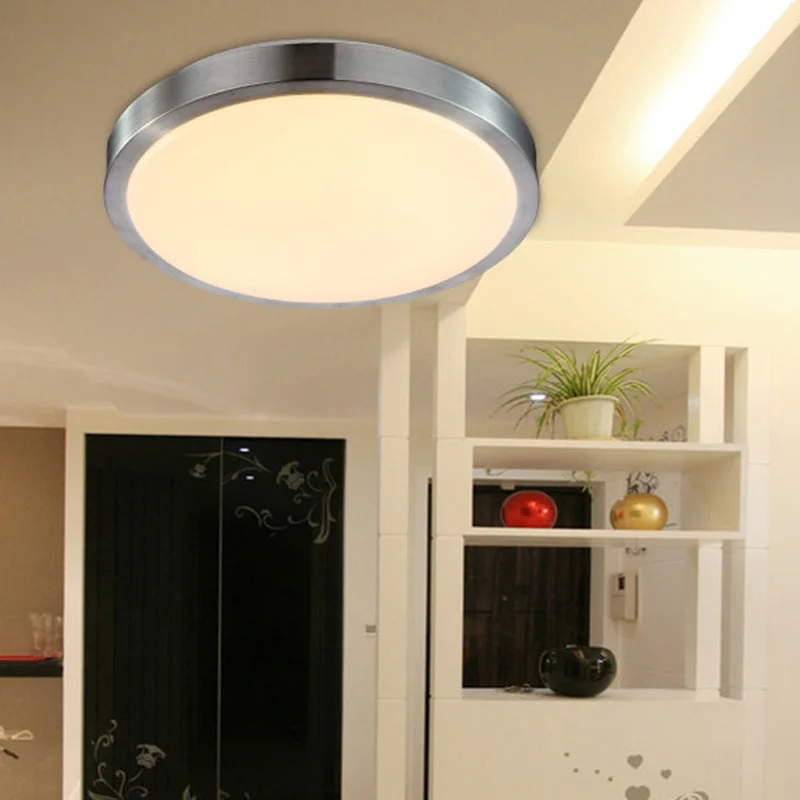 GLW потолочный светильник 8 Вт 12 18 алюминиевая акриловая яркость led taban aydinlatma plafon