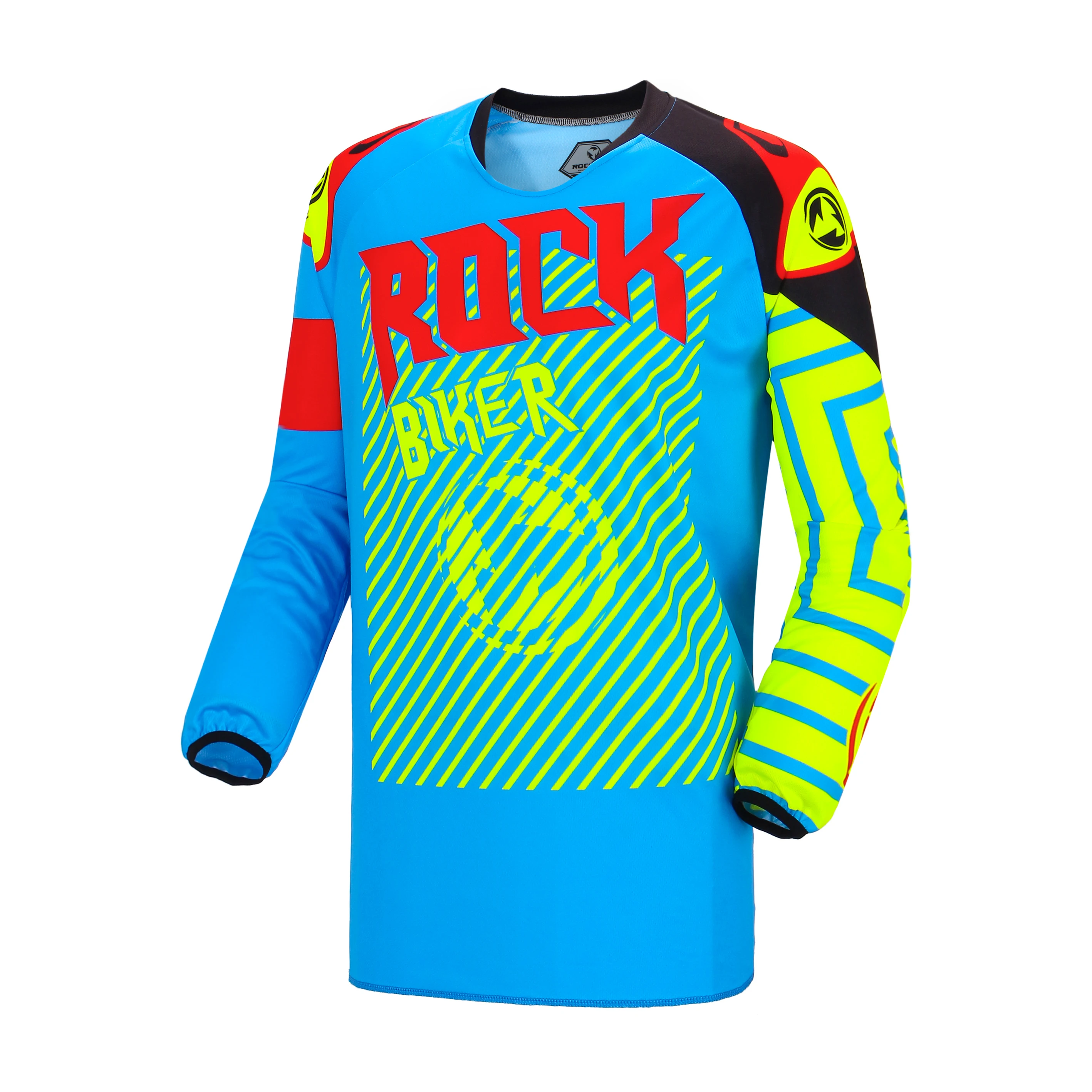 Рок Байкер бренд новый 2019 мотокросса костюм мотоциклист гонки Джерси брюки