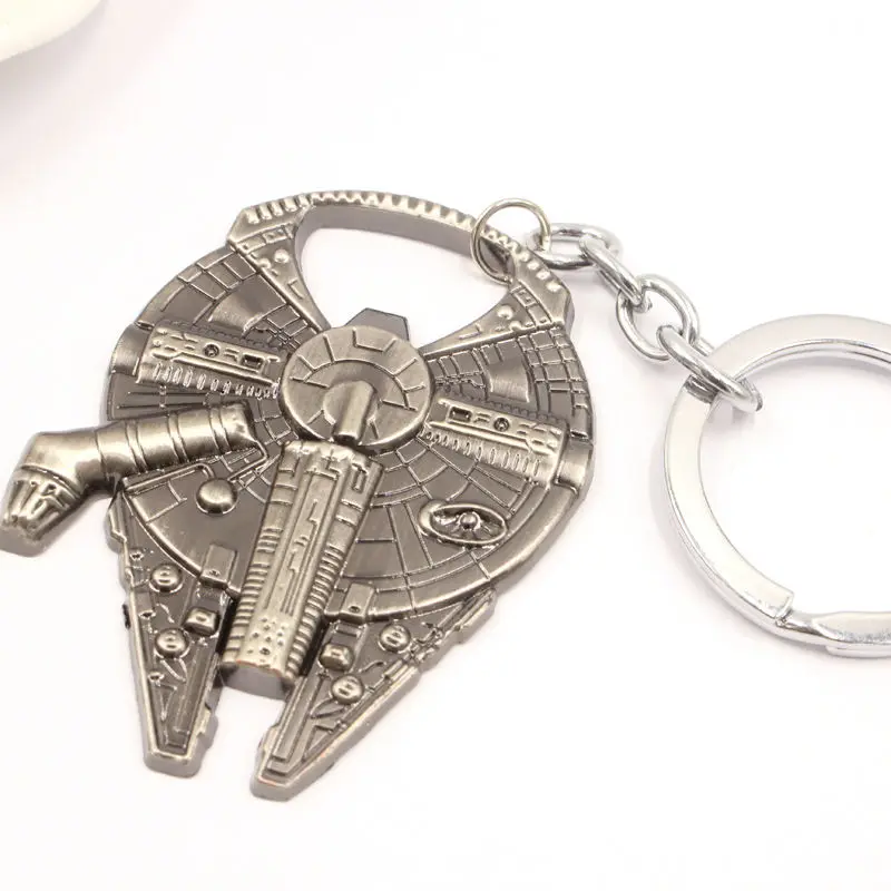 Звездные войны Han Solo's Millennium Falcon корабль открывалка для бутылок брелок кольцо