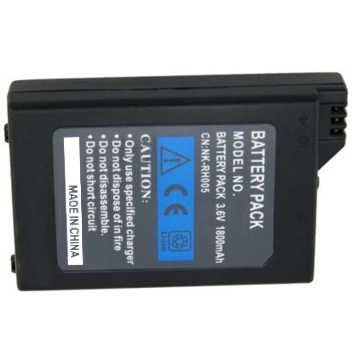 Finera 3,6 V 1800 mAh Перезаряжаемые высокое Ёмкость Сменный аккумулятор для PSP1000 PSP1001
