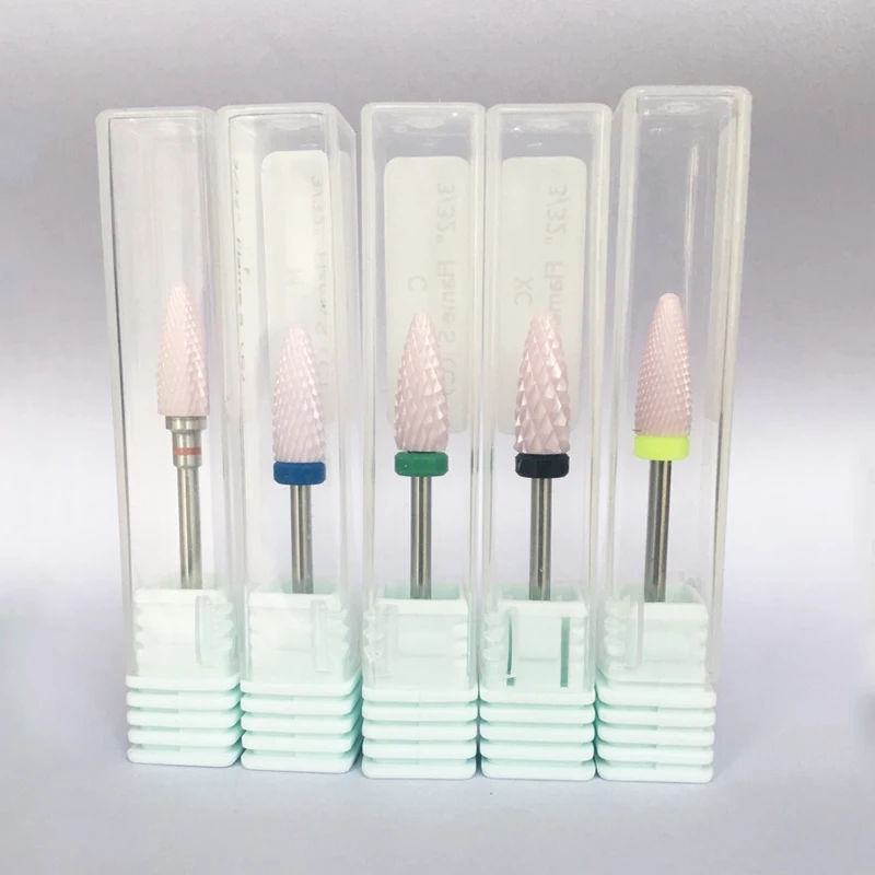Новое поступление Керамические фрезы для ногтей роторные боры маникюра педикюра