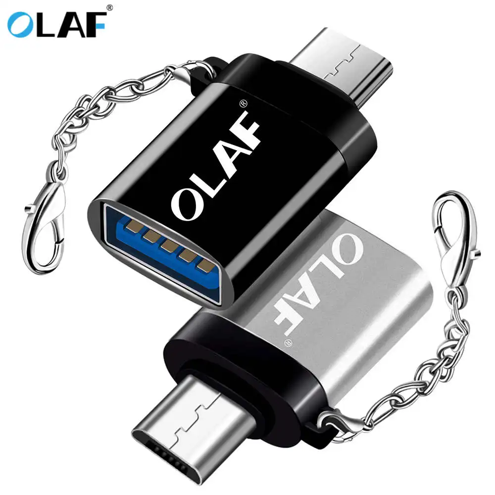Адаптер OLAF Micro USB OTG папа 3 0 преобразователь данных зарядки для Samsung S7 Xiaomi Huawei LG ZTE
