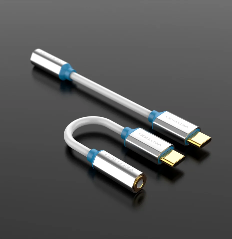 Адаптер для наушников Vention type C 3,5 USB C штекер 3,5 мм гнездо для Xiaomi 6 Mi6 MIX 2 huawei Mate10 P20 Pro AUX аудио кабель