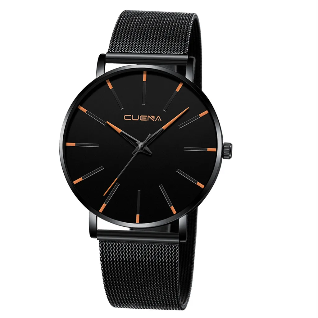 

Luxury Watches Quartz Watch Stainless Steel Dial Casual Bracele Watch Men's Watch Mesh Belt Watches
