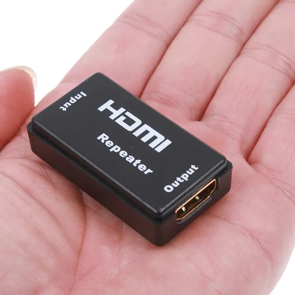 Мини 130FT 40 м Full HD 1,65 Гбит/с 1080p HDMI ретранслятор наполнитель усилитель HDMI к HDMI