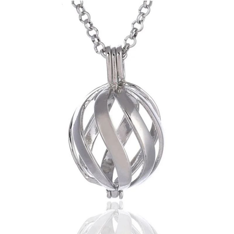 Ребенок звонящий крылья цветок гармония мяч кулон ожерелье беременность Chime Ball