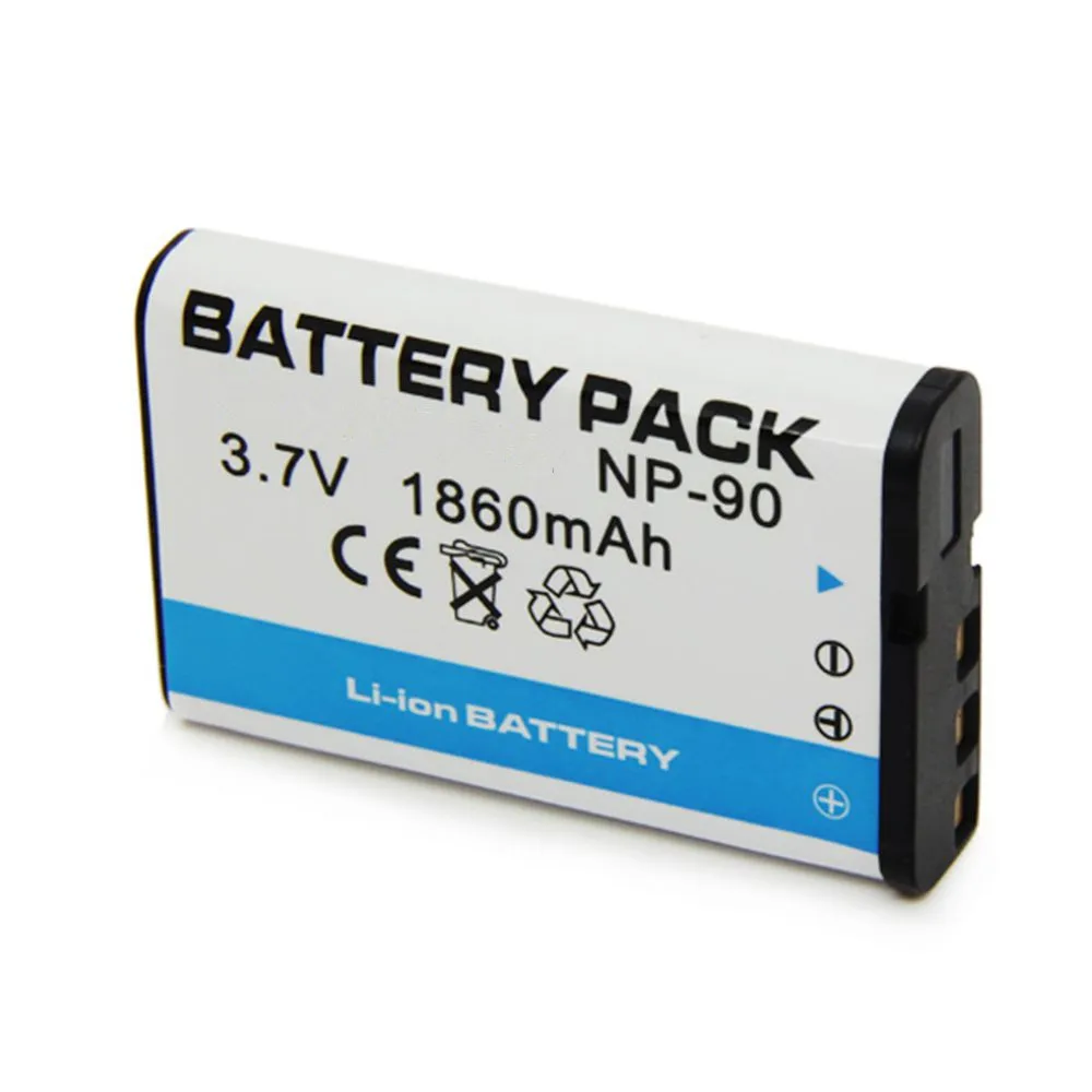 Аккумулятор WHCYonline 1860 мАч NP 90 CNP CNP90 NP90 для камеры CASIO Exilim Zoom EX H10 H15 FH100 H20G|camera battery|battery