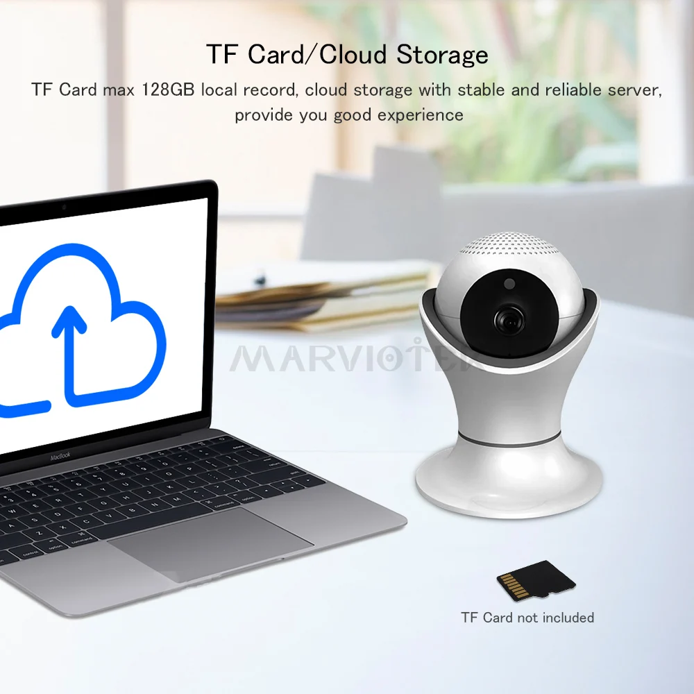 HD 1080 P IP Камера Wi Fi двухстороннее аудио Видеоняни и радионяни видео Камеры