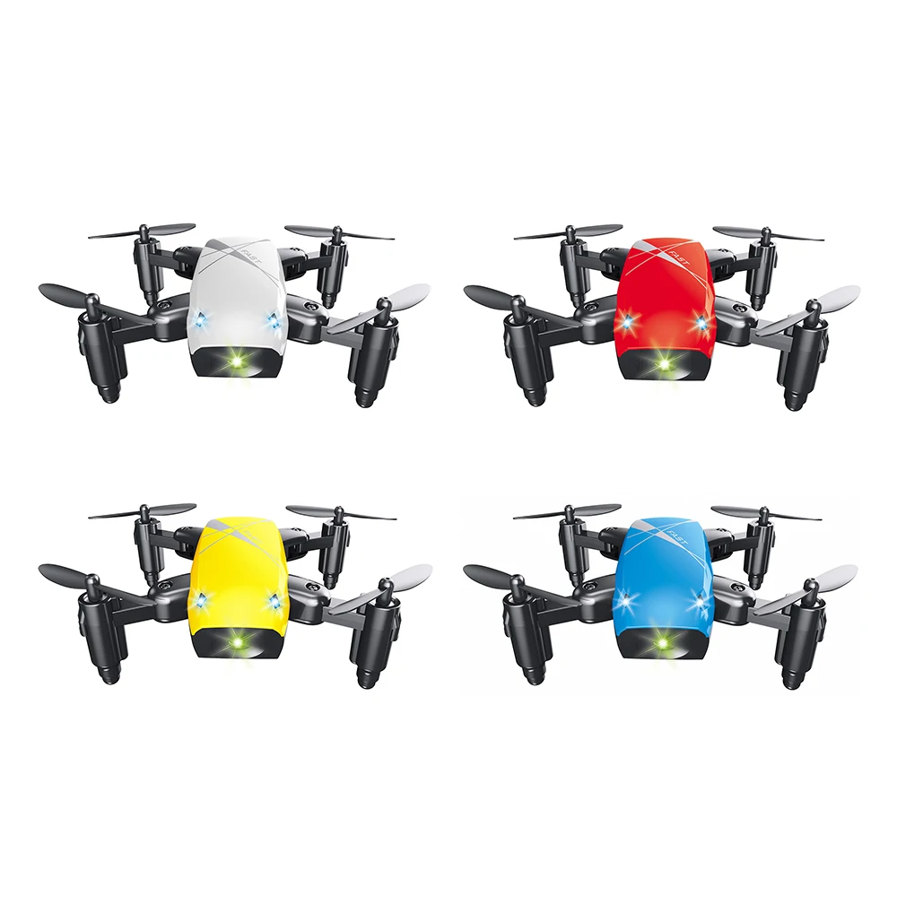 Micro Складная RC Drone Quadcopter Скорость переключатель Крытый quadcopters Безголовый режим