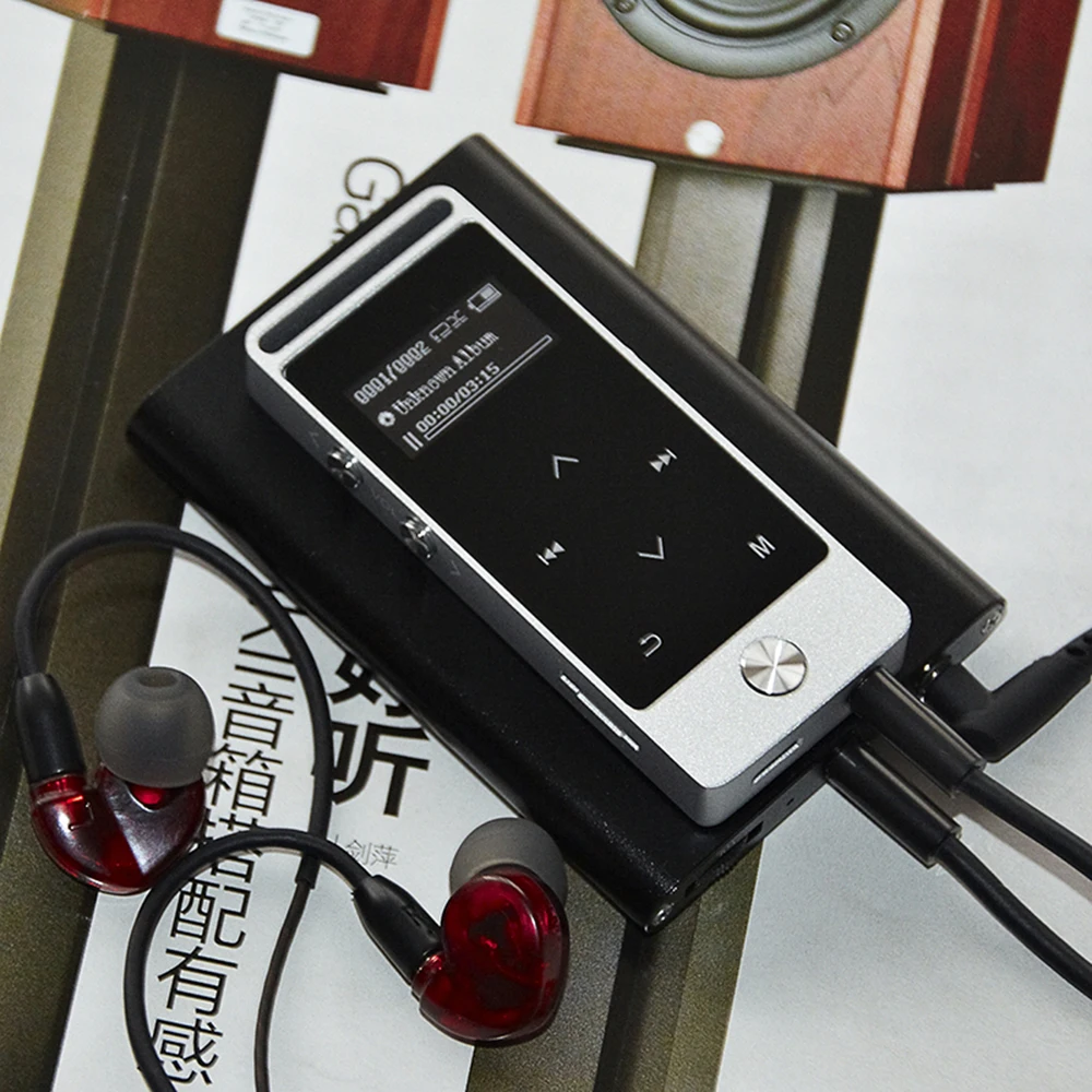 SaoMai Портативный Lossless mp3 плеер + Усилитель Для Наушников Оригинальный Сенсорный