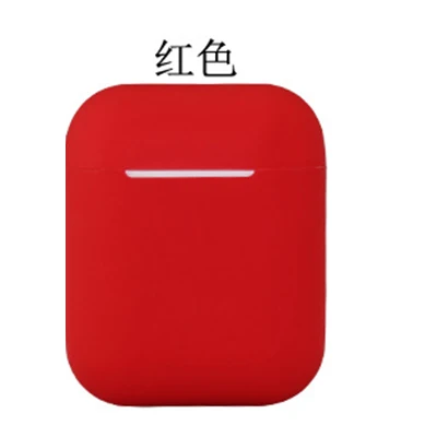 Чехол Airpods 1 2 Чехол Airpods для наушников TPU силиконовый чехол силиконовый материал Новинка - Цвет: Темно-желтый