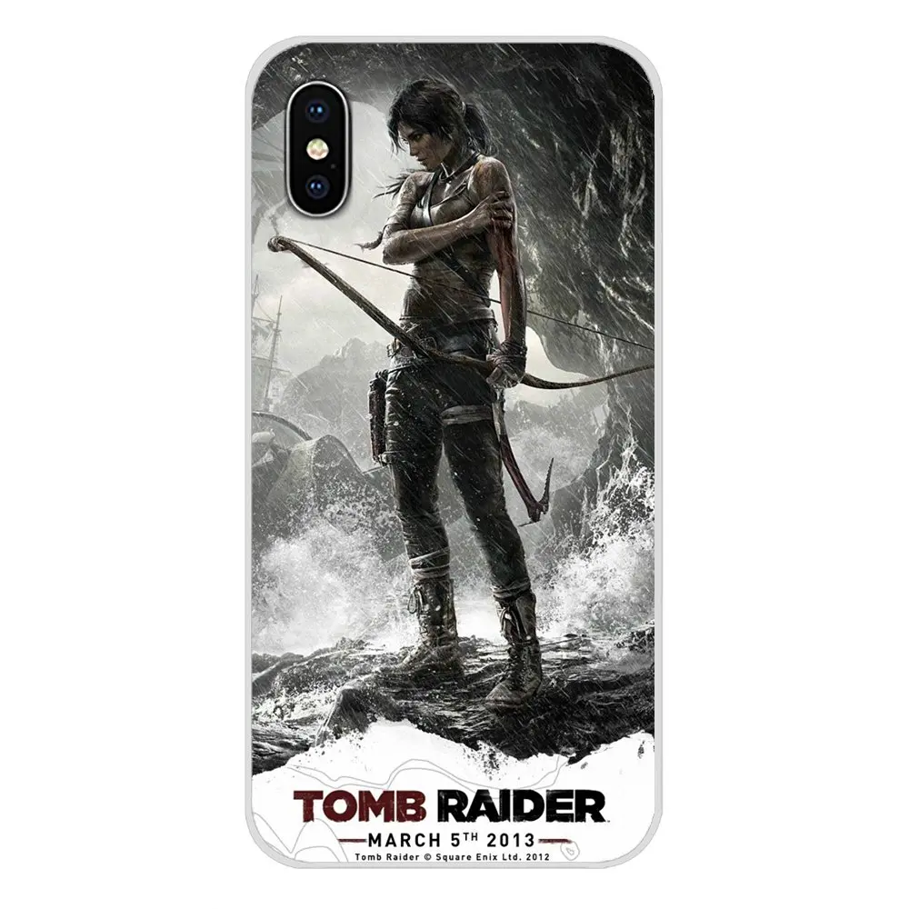 Tomb Raider Lara Croft игровой прозрачный мягкий чехол сумка для Samsung Galaxy J1 J2 J3 J4 J5 J6 J7 J8 Plus 2018