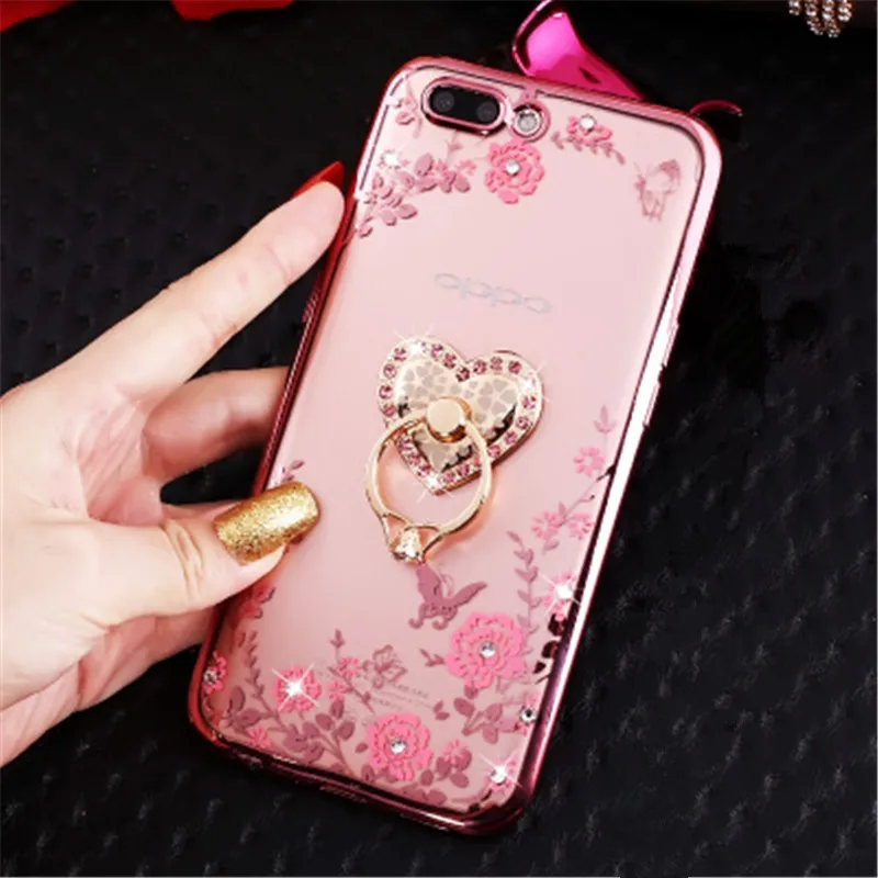 Чехол Bling Diamond для OPPO R15 Dream Mirror R11 Plus R11S F1Plus R9S R7S | Мобильные телефоны и аксессуары