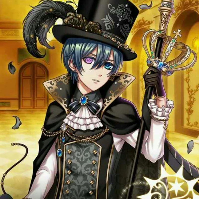 Черный Дворецкий солнце проснувшись аниме Ciel Phantomhive Косплей Yume 100 Хэллоуин костюм S-L Размер с хорошим качеством