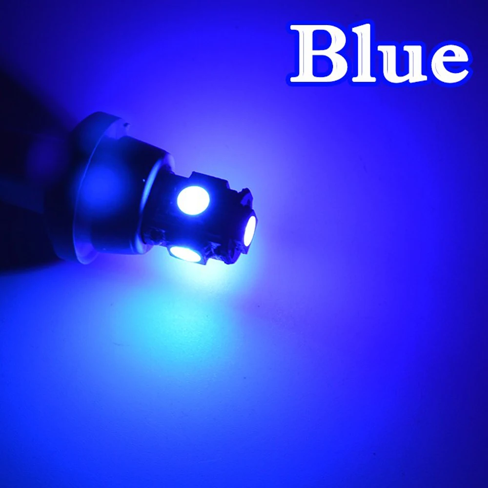 Flytop Canbus светодиодная лампочка T10 5SMD 5050 SMD W5W 194 безотказная автомобильная лампа CAN