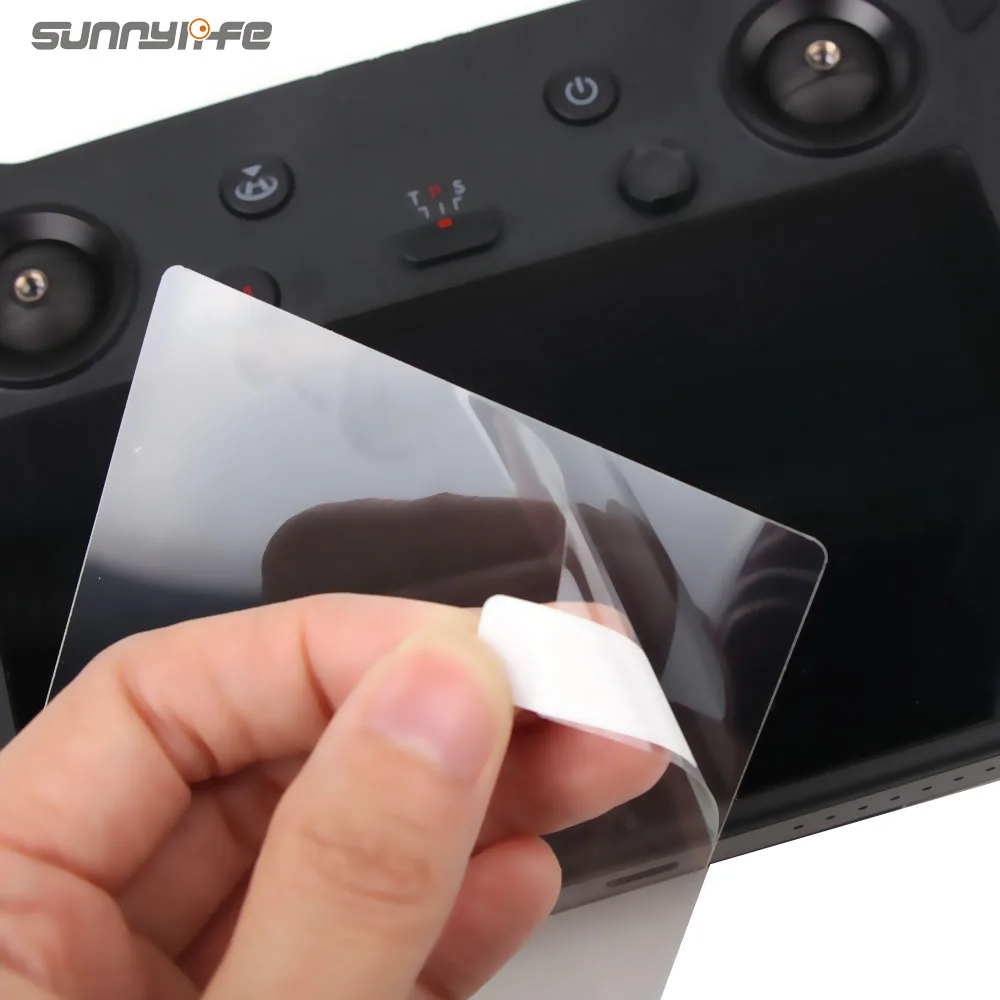 Фото Защитная пленка Sunnylife, 5,5-дюймовая пленка из закаленного стекла для DJI Smart Controller MAVIC 2 PRO & ZOOM T20, защита от падения дрона №3