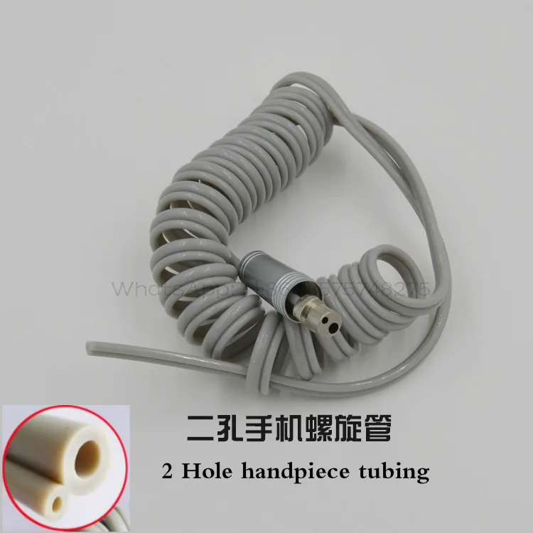 2hole handpiece tube 2 шт. зубные сильные/слабые всасывающие трубы наконечник трубки сryinge трубки ног управление трубка для стоматологического Блока запасные части - Цвет: 2hole handpiece tube