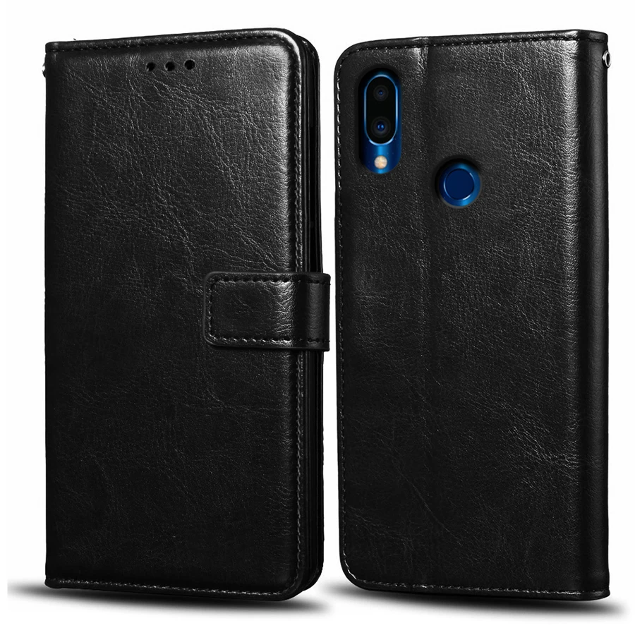 Чехол-книжка для Meizu Note 9 кожаный чехол-бумажник телефона в деловом стиле чехол