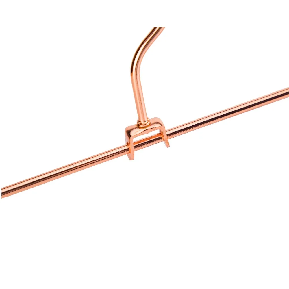 Jetdio сверхпрочные Висячие вешалки из розовой меди и золотистого металла для брюк